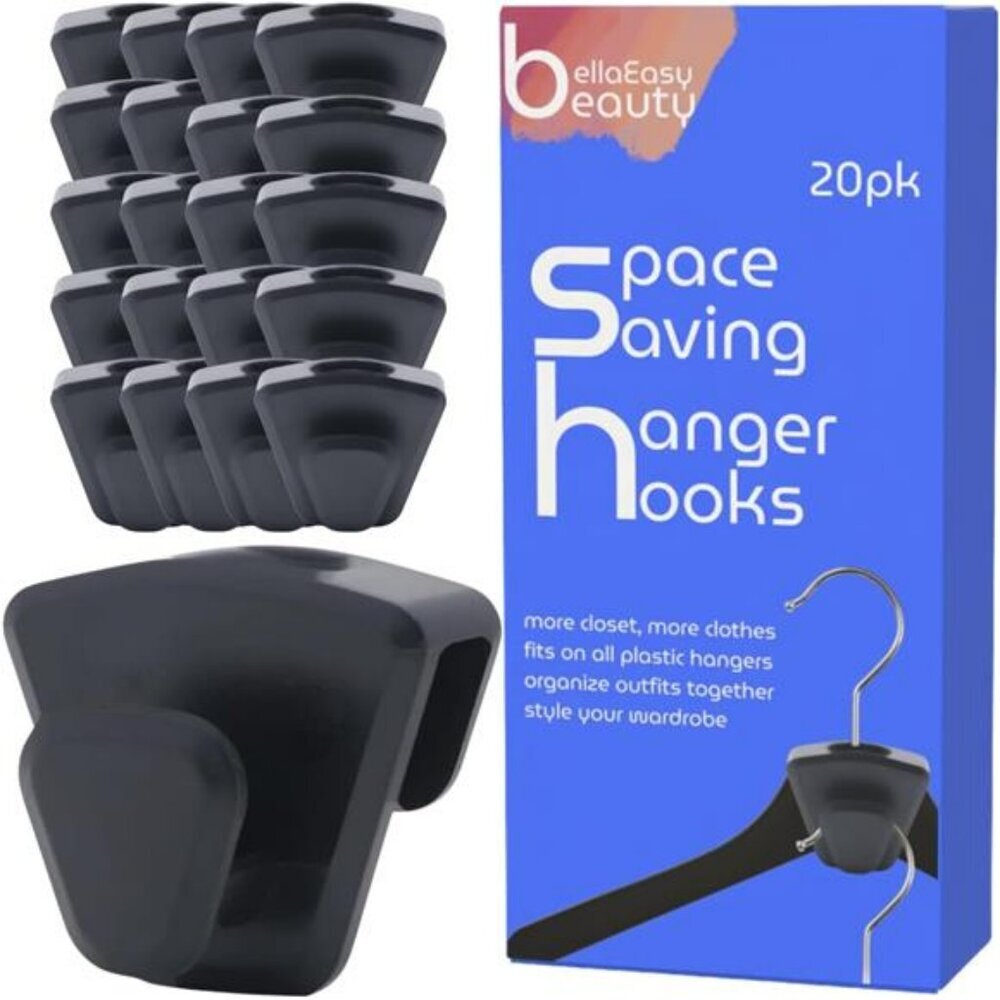 Closet Hanger Connector Hooks Space Saving Clothes Organizer for Bags Accessorie